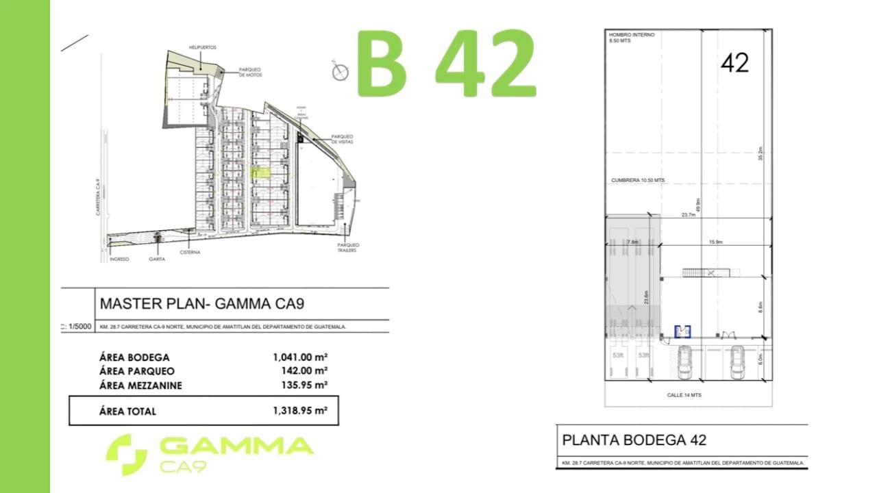 Bodegas en Venta Gamma CA9, Km. 28.7 Norte Amatitlan. — Bodega / Ofibodega en Venta en Amatitlán, Amatitlán, Guatemala, Ciudad — foto 8 de 16