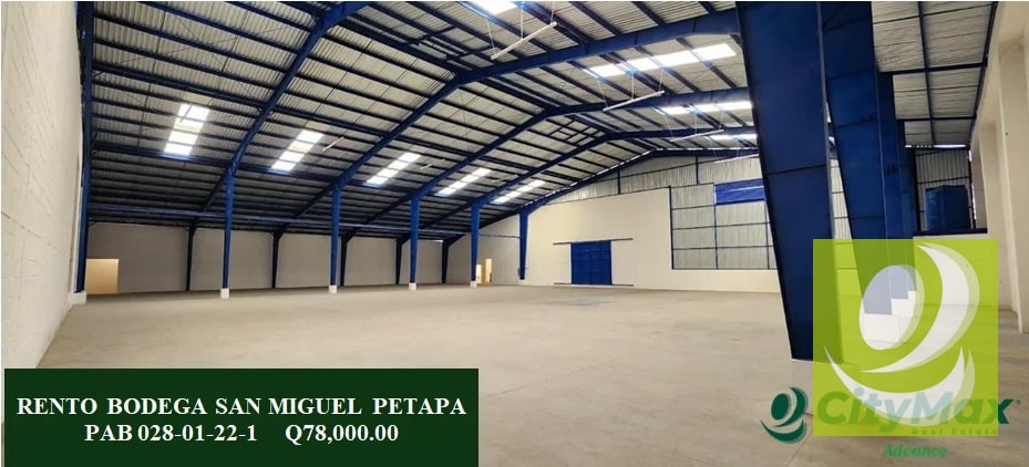 RENTO BODEGA SAN MIGUEL PETAPA Q78,000 PAB 028-01-22-1 - 1