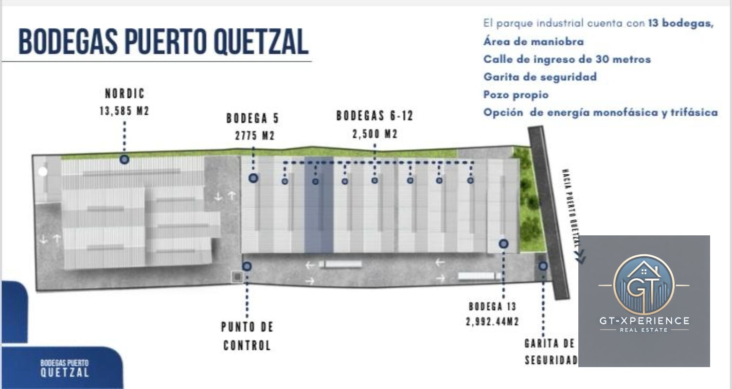 Renta de bodega en Puerto Quetzal - 4
